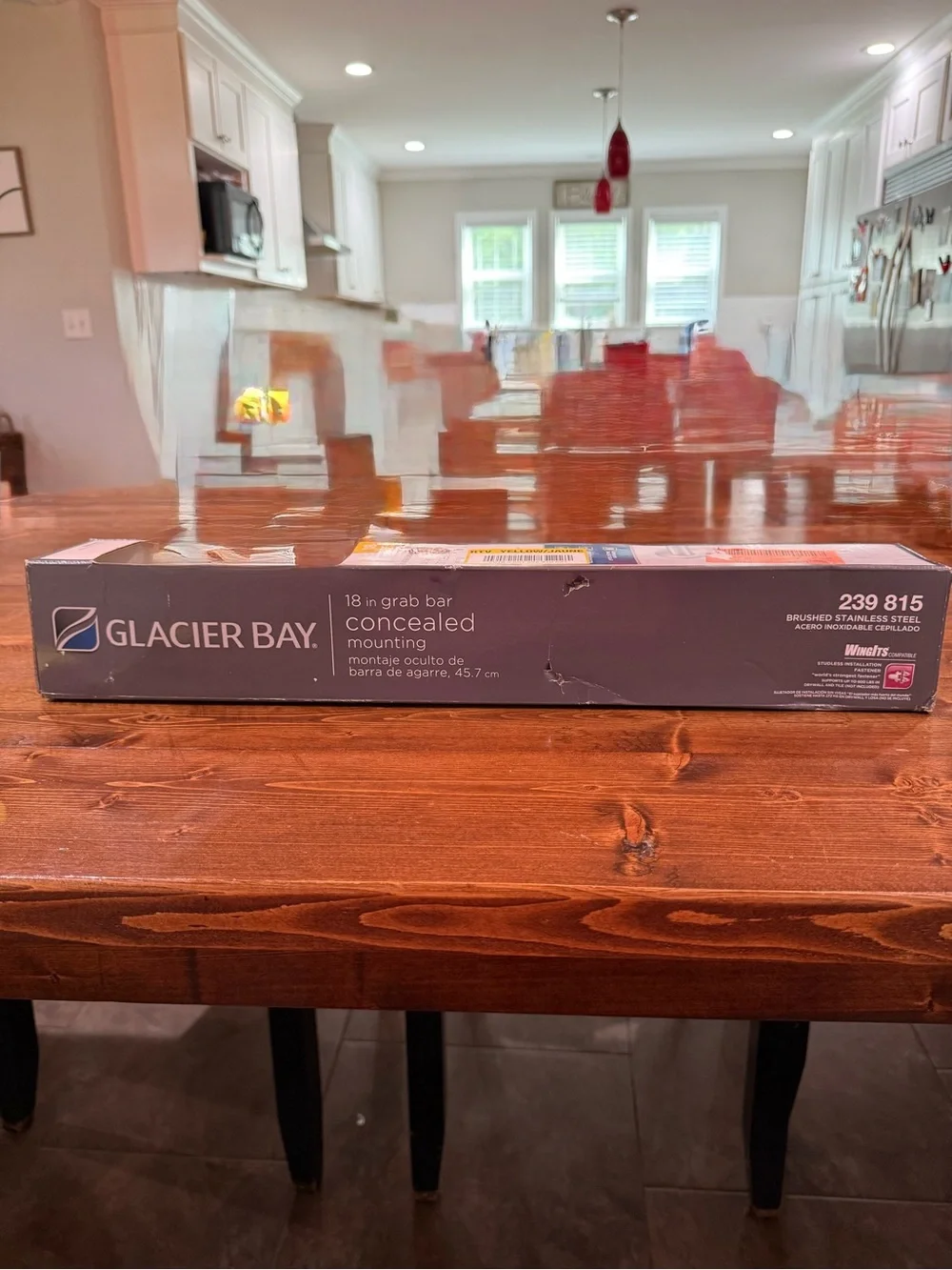 Glacier Bay Brushed Stainless 18